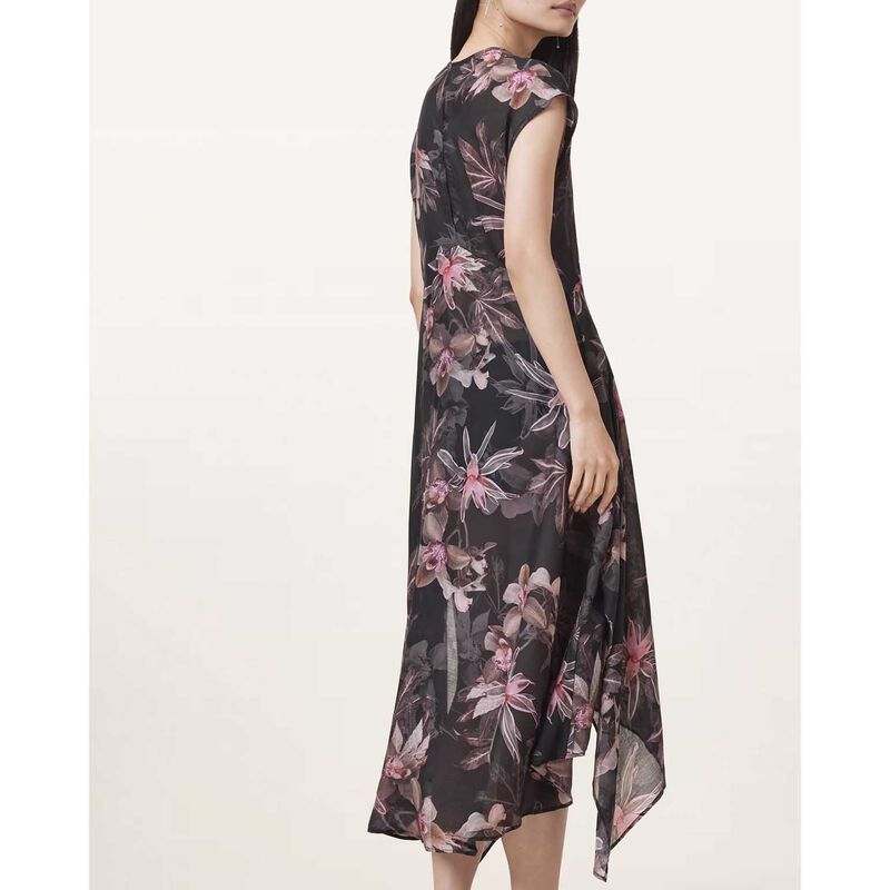 AllSaints Arwen Floral Print Maxi Dress image number 3